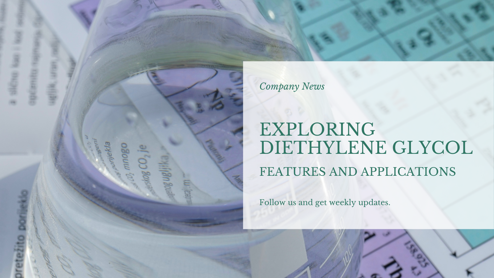 A dietilén-glikol felfedezése: jellemzők és változatos alkalmazások