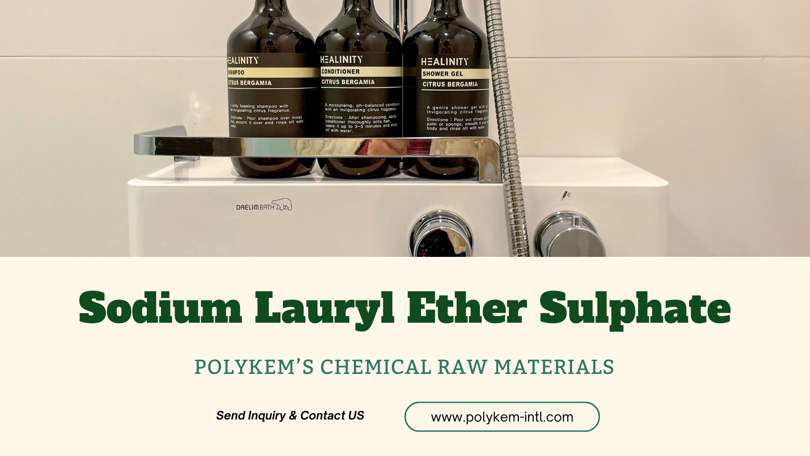 Megbízható felületaktív partnere: Polykem' Sodium Lauryl Ether Sulphate (SLES)